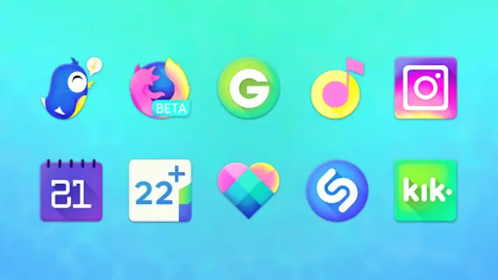 Mermaid Icon Pack android App screenshot 6